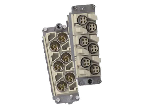 多极连接器插芯