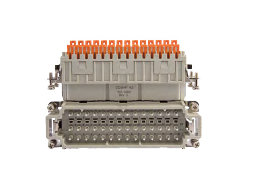 多极连接器插芯