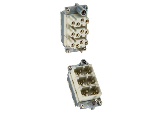 多极连接器插芯