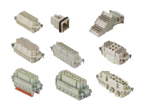 多极连接器插芯