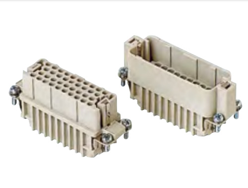 多极连接器插芯